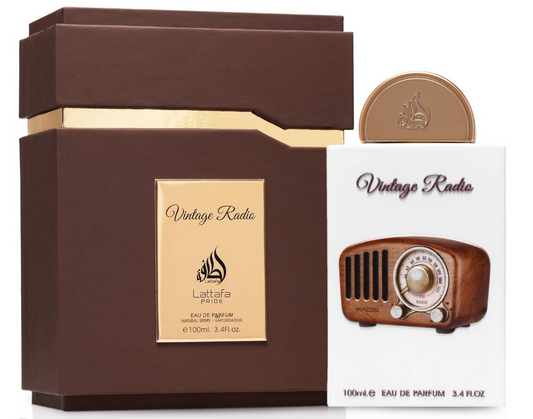 Lattafa Vintage Radio Eau de Parfum 100ml