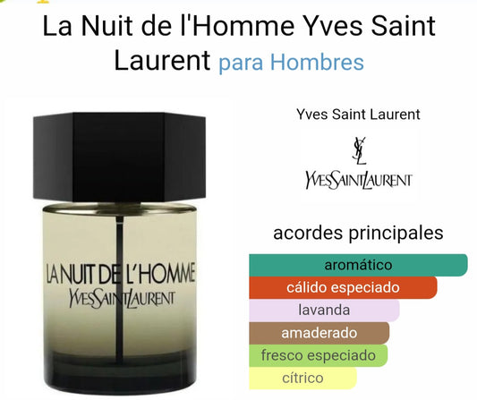 Yves saint lauren La nuit de 'l homme