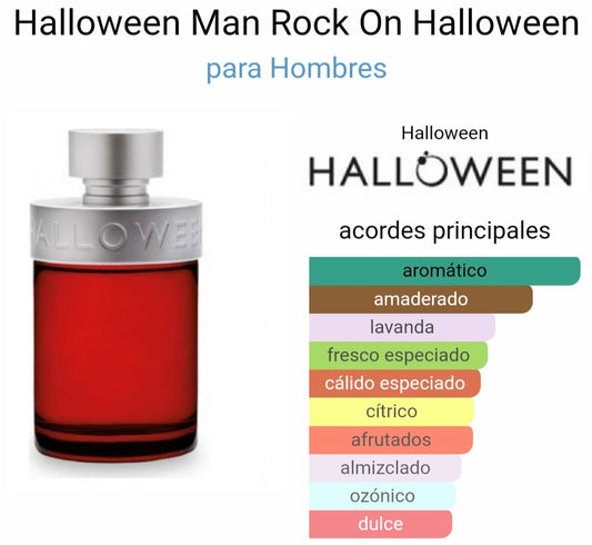 Haloween man rock on