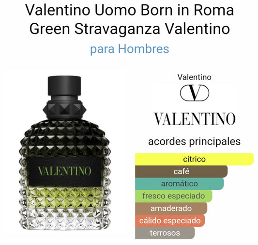 Valentino born in roma green stravaganza